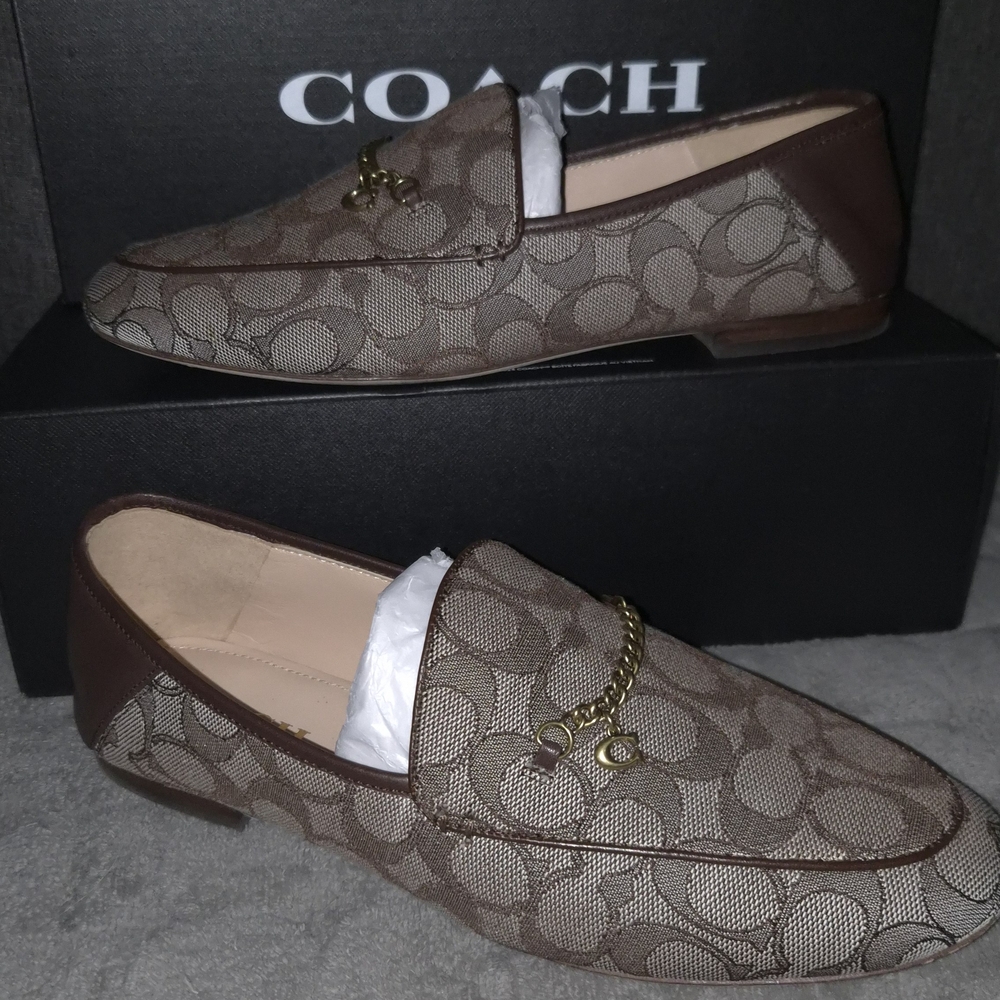 Coach Brown Loafers for Men
